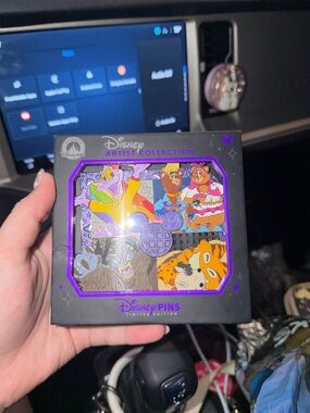 Disney Artist Collection Pin Set - Purple Accent